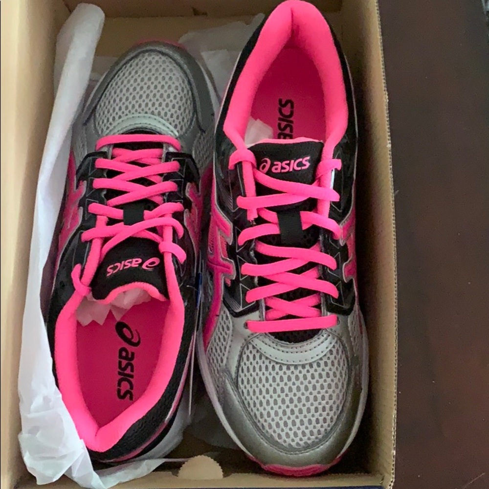 NEW! ASICS KIDS GEL CONTEND 3 GS SHOES SIZE 6.5